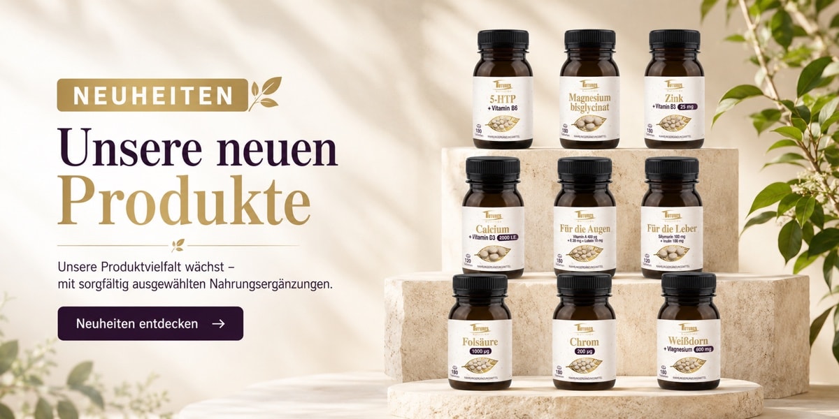 Neuheiten bei Futures Nutrition – unsere neuen Nahrungsergänzungsmittel entdecken.