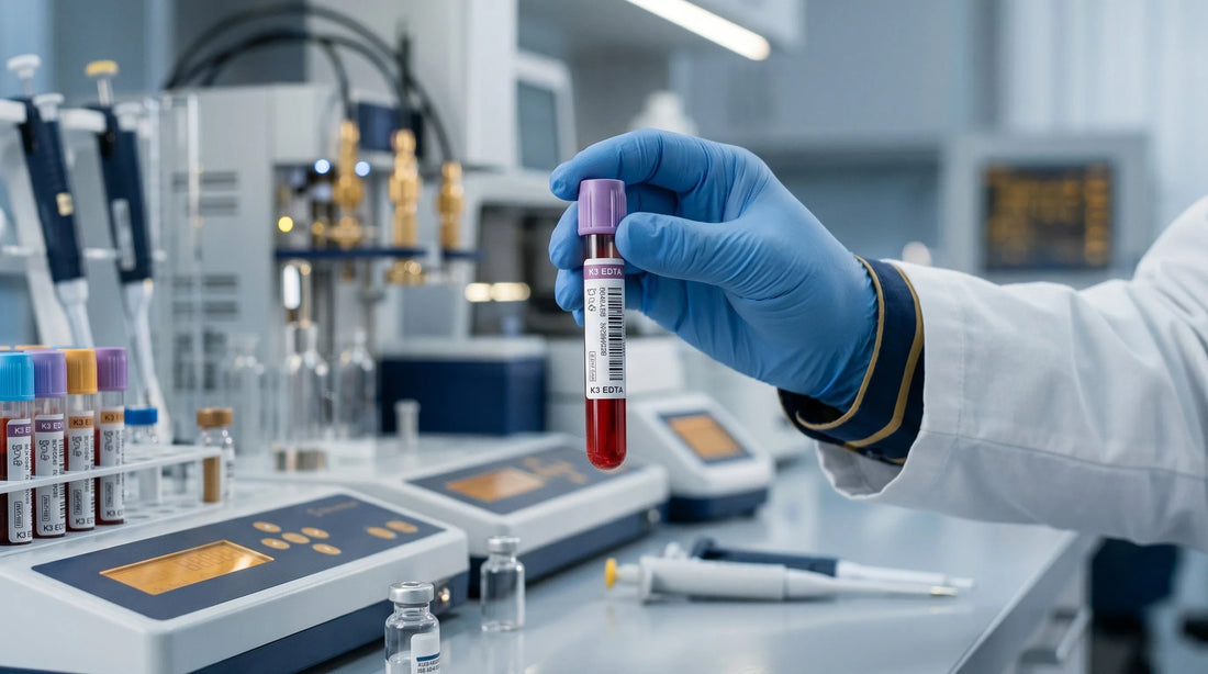 Bluttest im modernen Labor zur Bestimmung des Vitamin-D-Spiegels