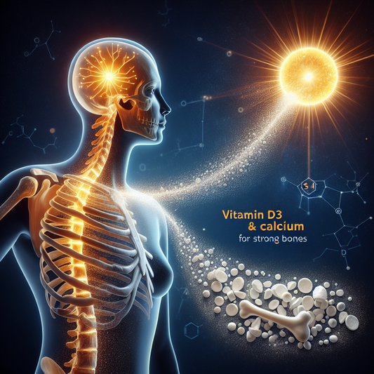 Die Beziehung zwischen Vitamin D3 und Kalzium für starke Knochen