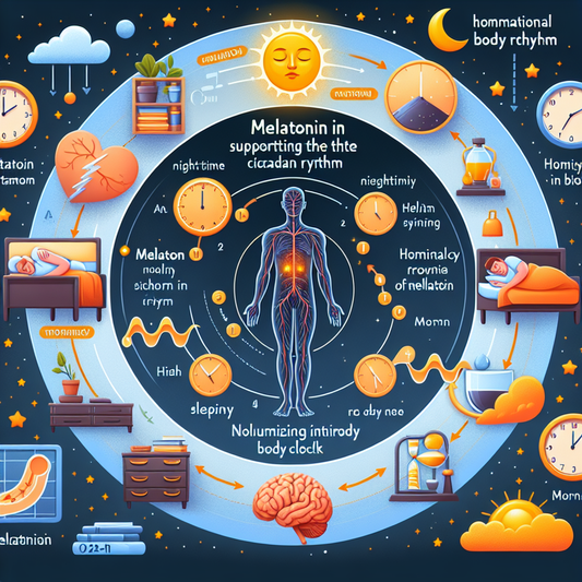 Die Rolle von Melatonin bei der Unterstützung des circadianen Rhythmus