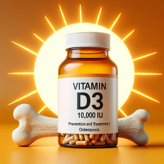 Der Sonnenschein Vitamin : Wie Vitamin D3 10.000IE Dose Verhindern Und Behandeln Osteoporose