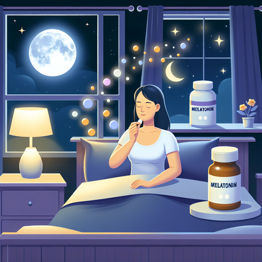 Nachtroutine: Wie Melatonin zur Verbesserung der Schlafqualität beiträgt