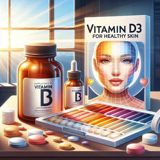 Erzielen Sie eine gesunde Haut mit Vitamin D3-Ergänzungen