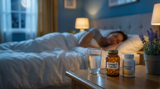 Besser schlafen mit Vitamin D3 und Omega-3: Natürliche Hilfe bei Schlafstörungen