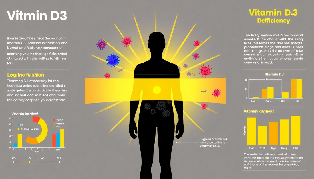 Wie Vitamin-D3-Mangel das Immunsystem schwächt