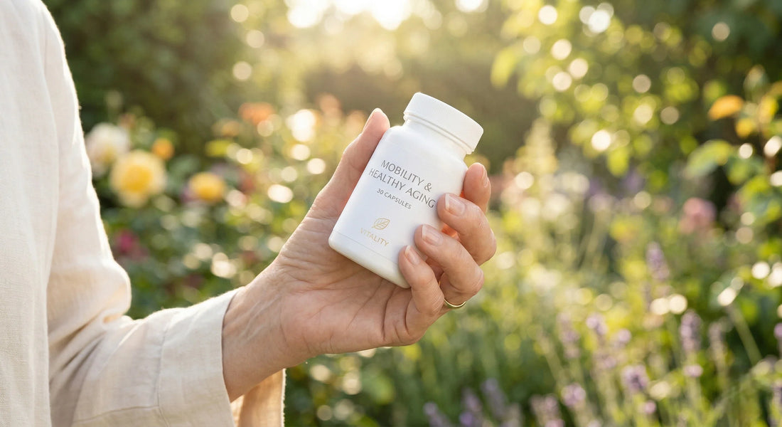 Vitamin D3 im Alter zur Sturzprävention, Erhaltung der Mobilität und Unterstützung der kognitiven Fitness bei Senioren.