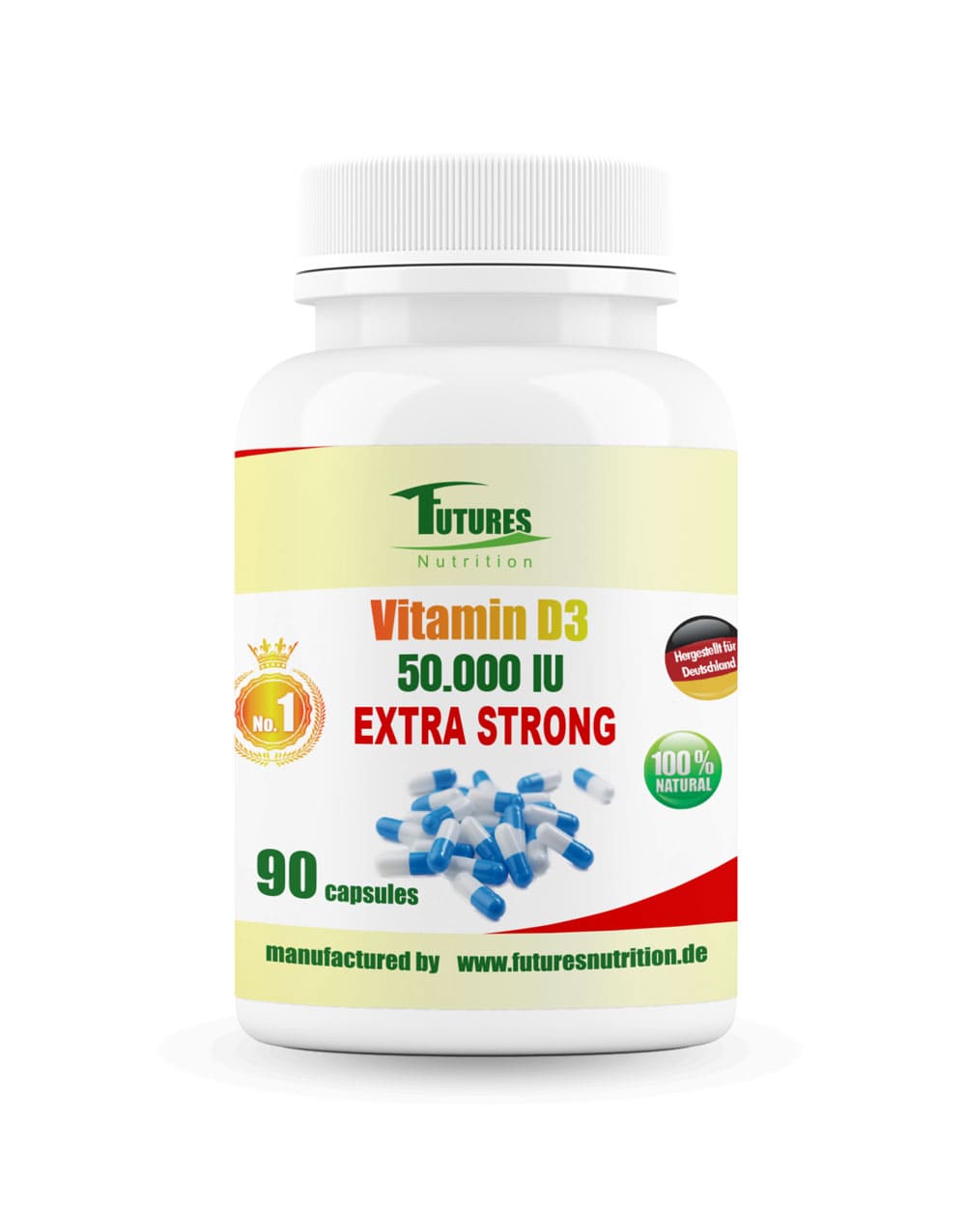 Vitamin D3 50000 IU 90 Kapseln