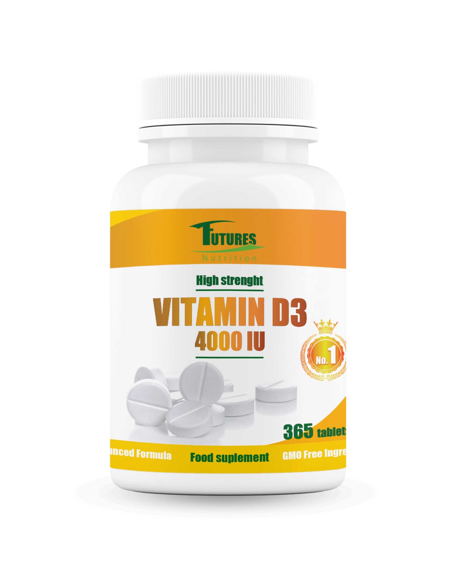 Vitamin D3 4000 IU 365 Tabletten