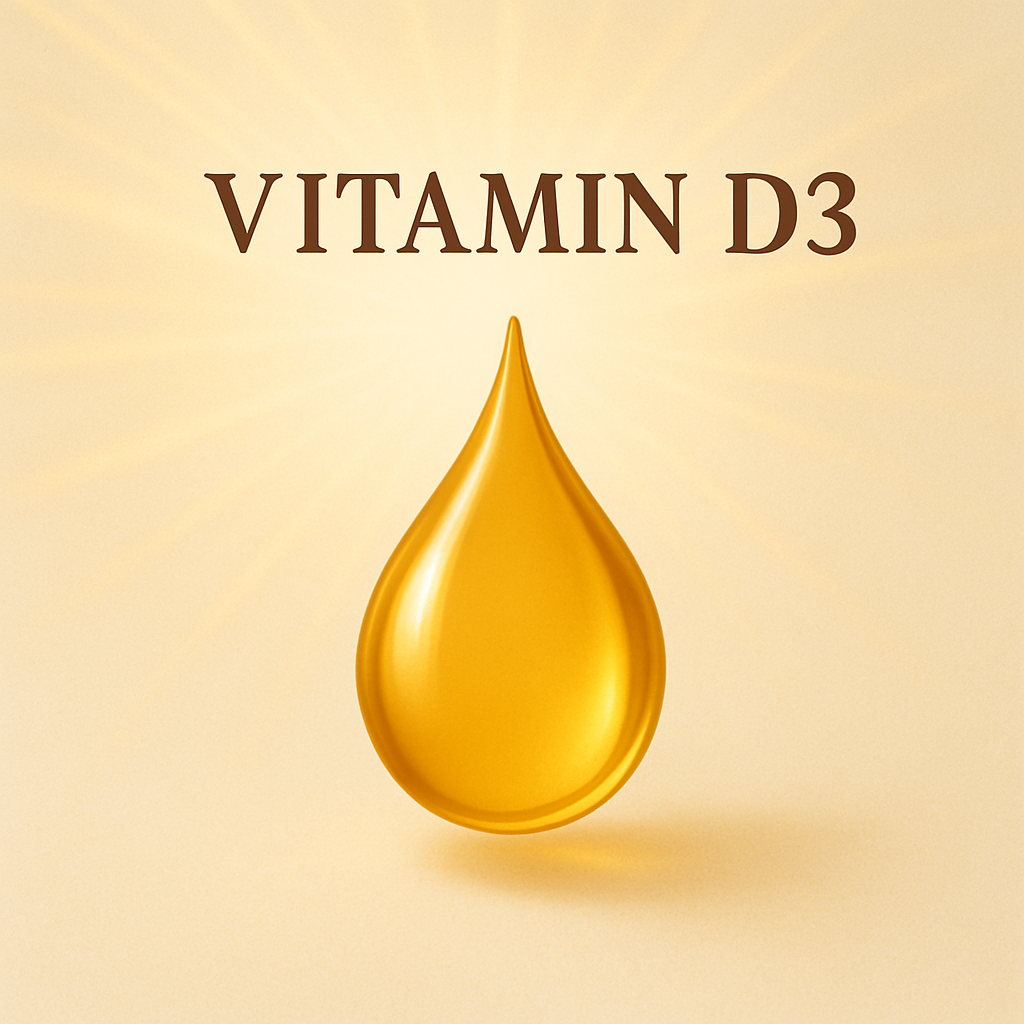 Vitamin D3 Kapseln extra stark. Hochdosiertes Vitamin D Präparat hergestellt in EU