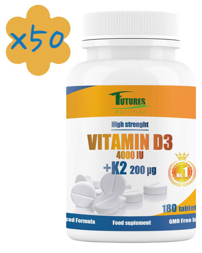 Bedste vitamin D3 4000 IU K2 -præparater