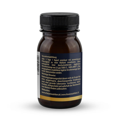 Einnahmeempfehlung und Hinweise – Futures Nutrition Vitamin D3 K2 Liposomal
