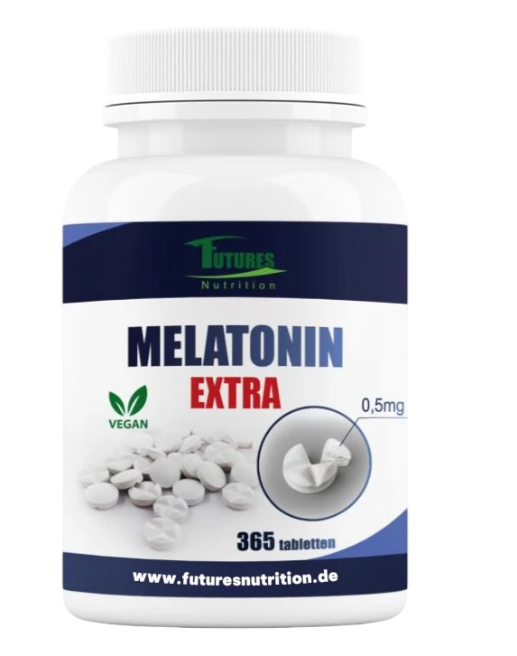 Melatonin Extra 2 mg – 365 Tabletten von Futures Nutrition
