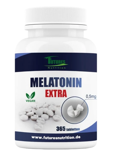 Melatonin Extra 2 mg – 365 Tabletten von Futures Nutrition
