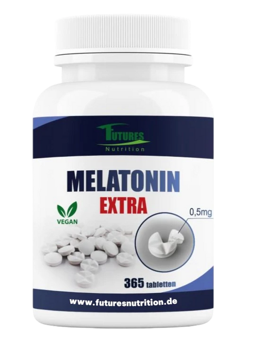 Melatonin Extra 2 mg – 365 Tabletten von Futures Nutrition
