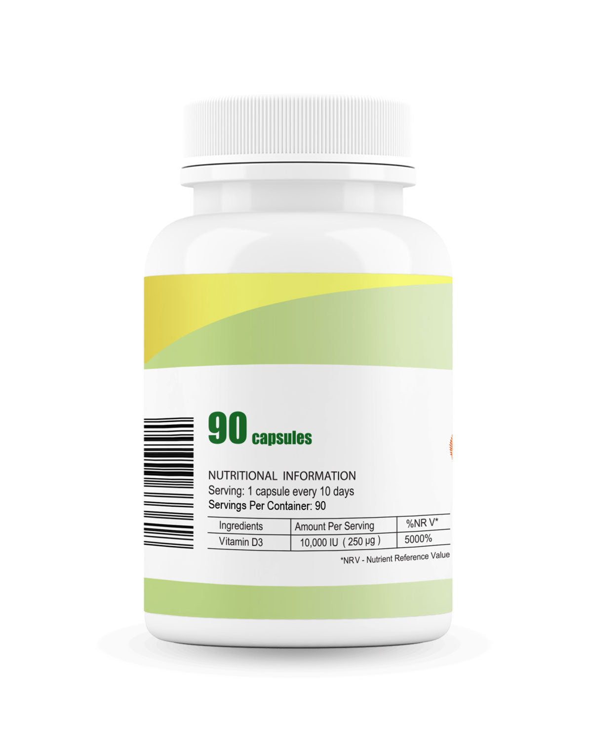 Vitamin D3 10.000i.e 90 capsules
