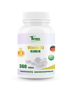 50 x vitamin D3 10000i.e 18000 tabletter